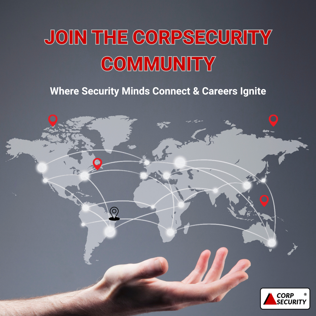 Why Joining the CorpSecurity Community is a Game-Changer for Your Corporate Security Career