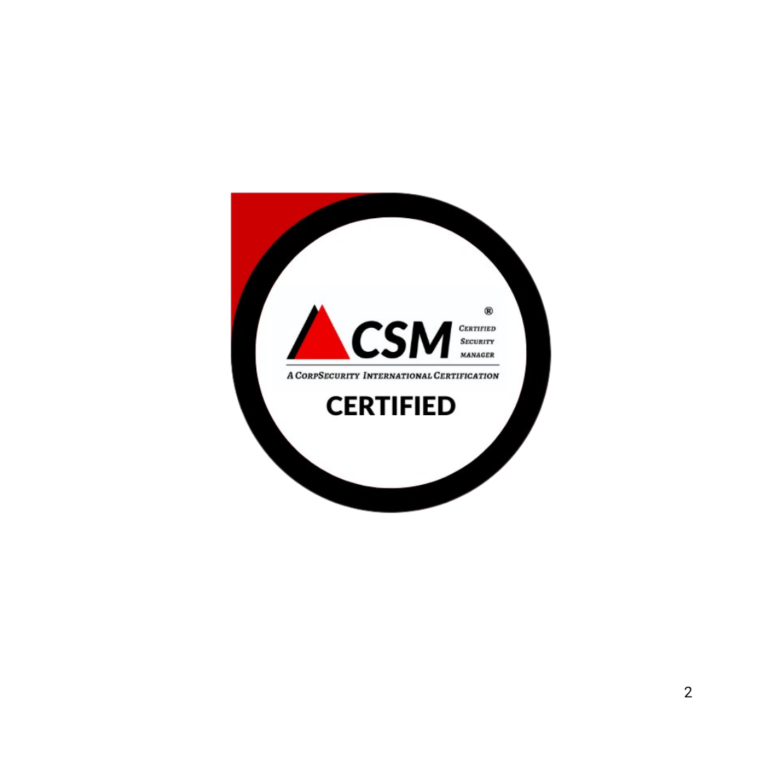 Step Into Security Leadership: Why CorpSecurity International’s CSM Certification Is the Key to Advancing Your Career